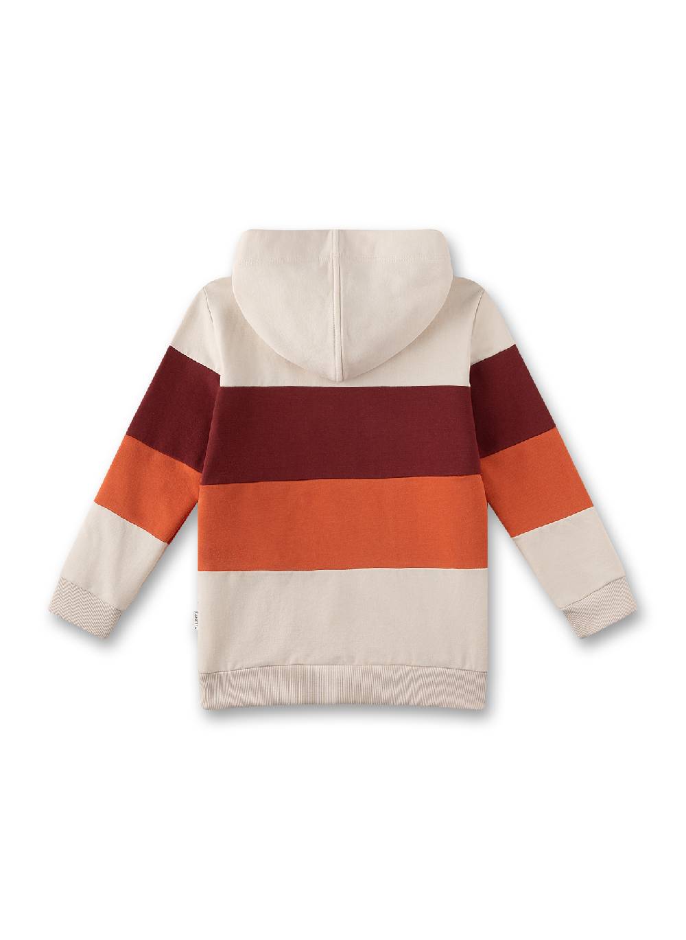 Sanetta Jungen-Sweatshirt Beige Mit Kapuze