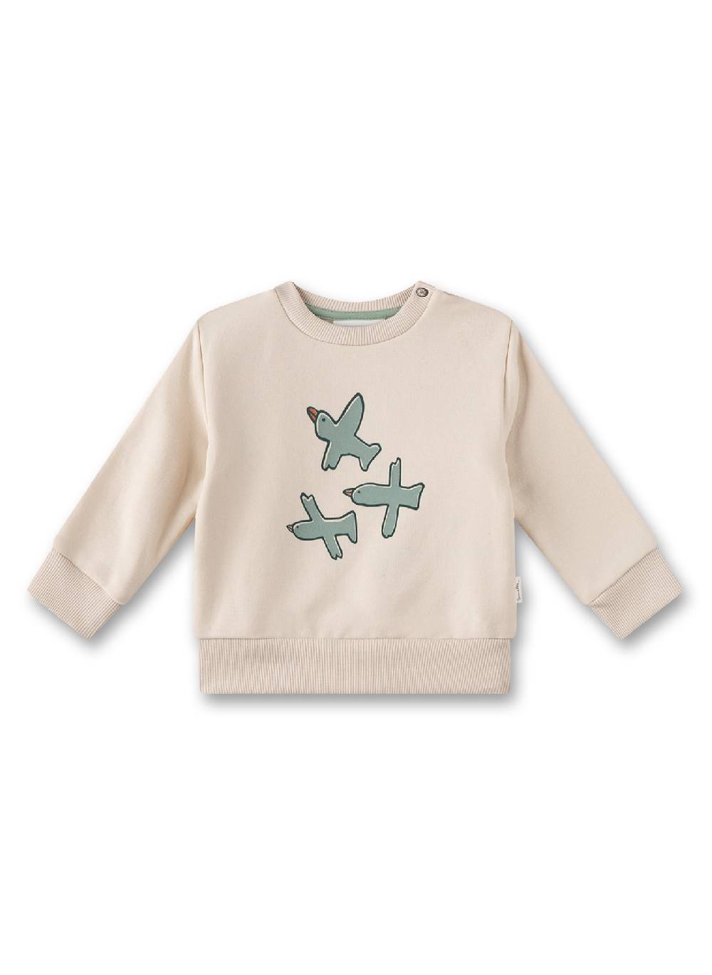 Sanetta Jungen-Sweatshirt Beige