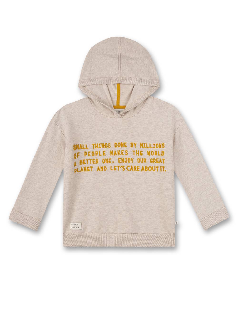 Sanetta Jungen-Sweatshirt Beigemelange