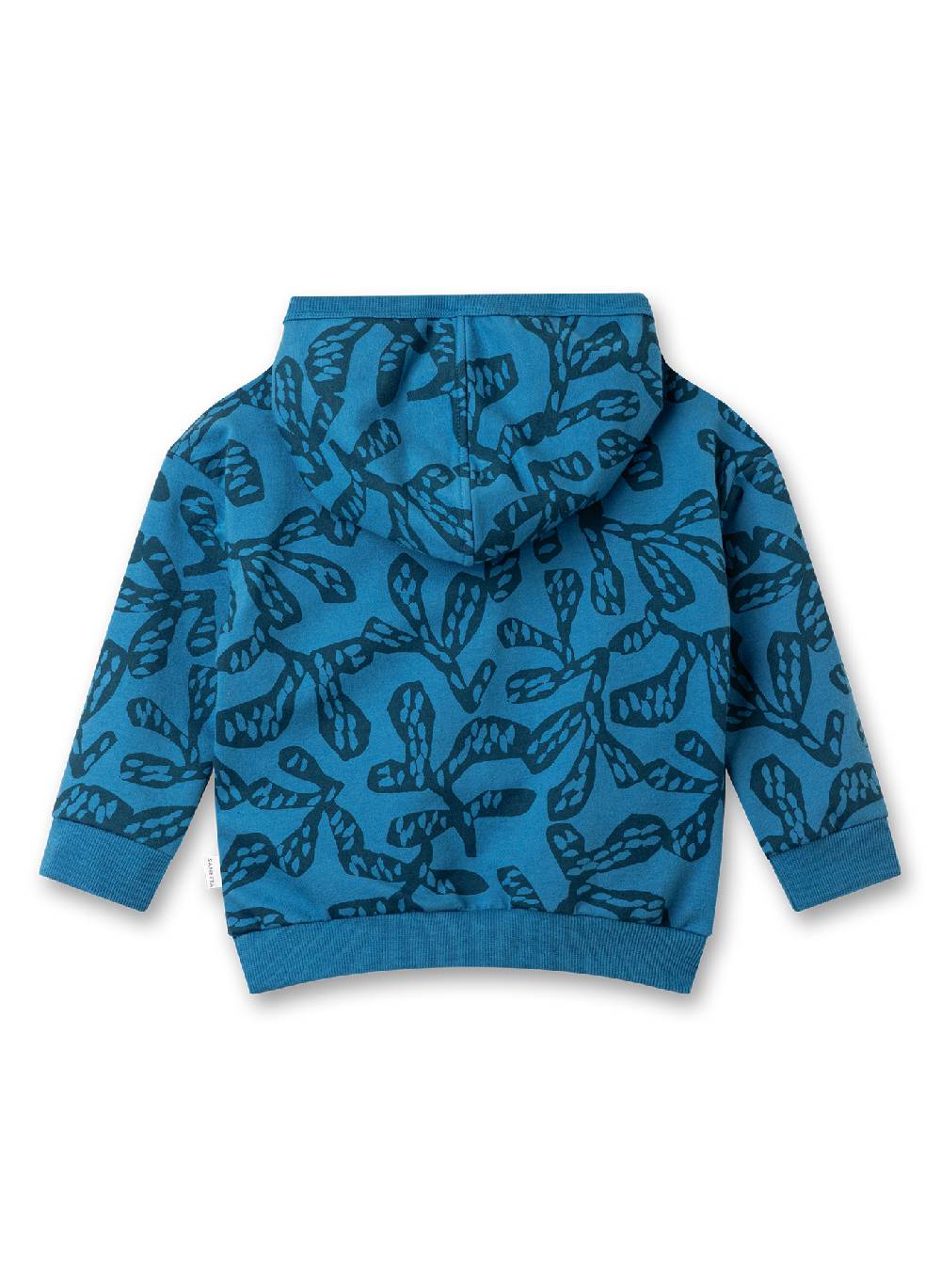 Sanetta Jungen-Sweatshirt Blau Mit Kapuze