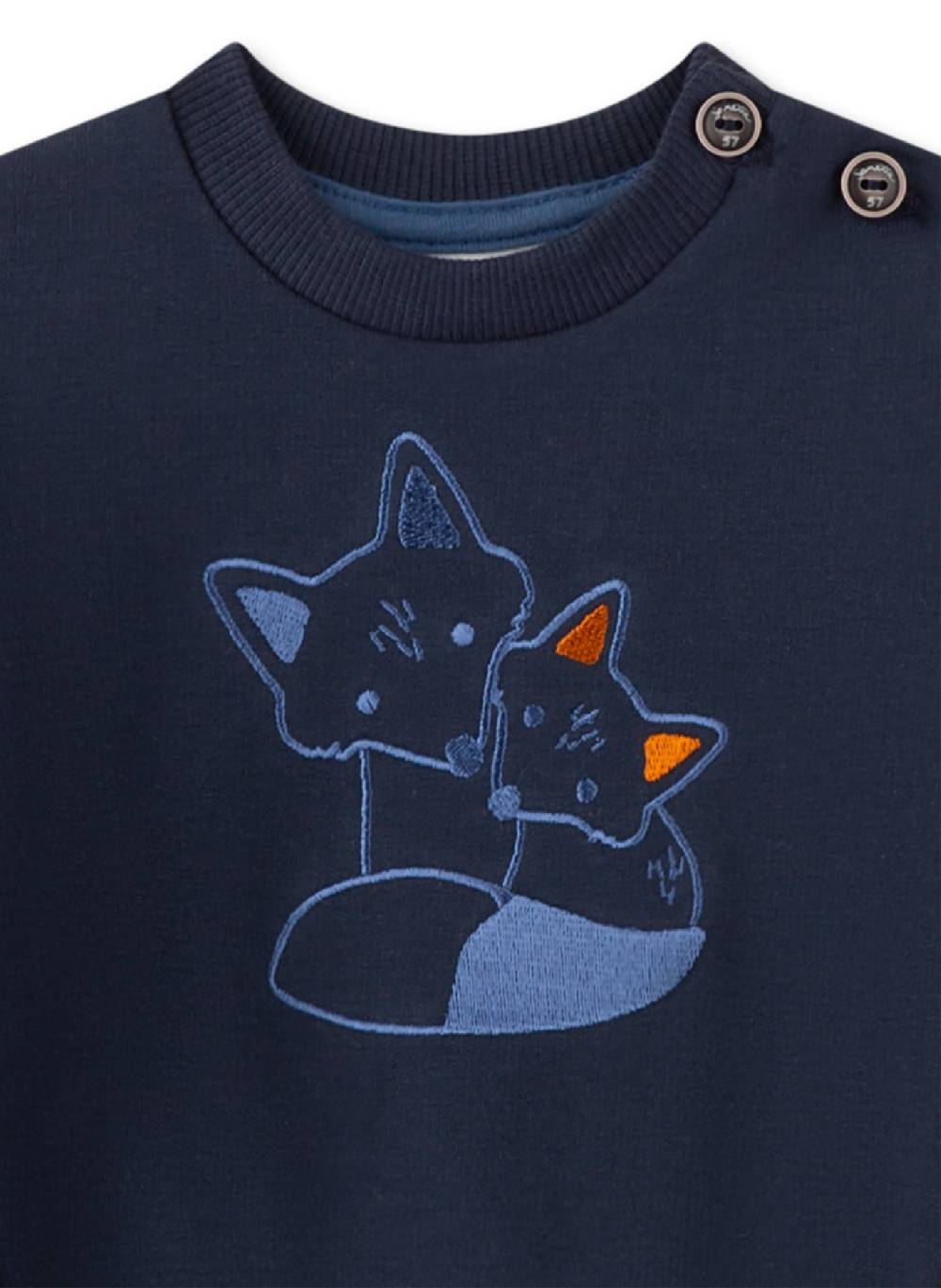 Sanetta Jungen-Sweatshirt Blau