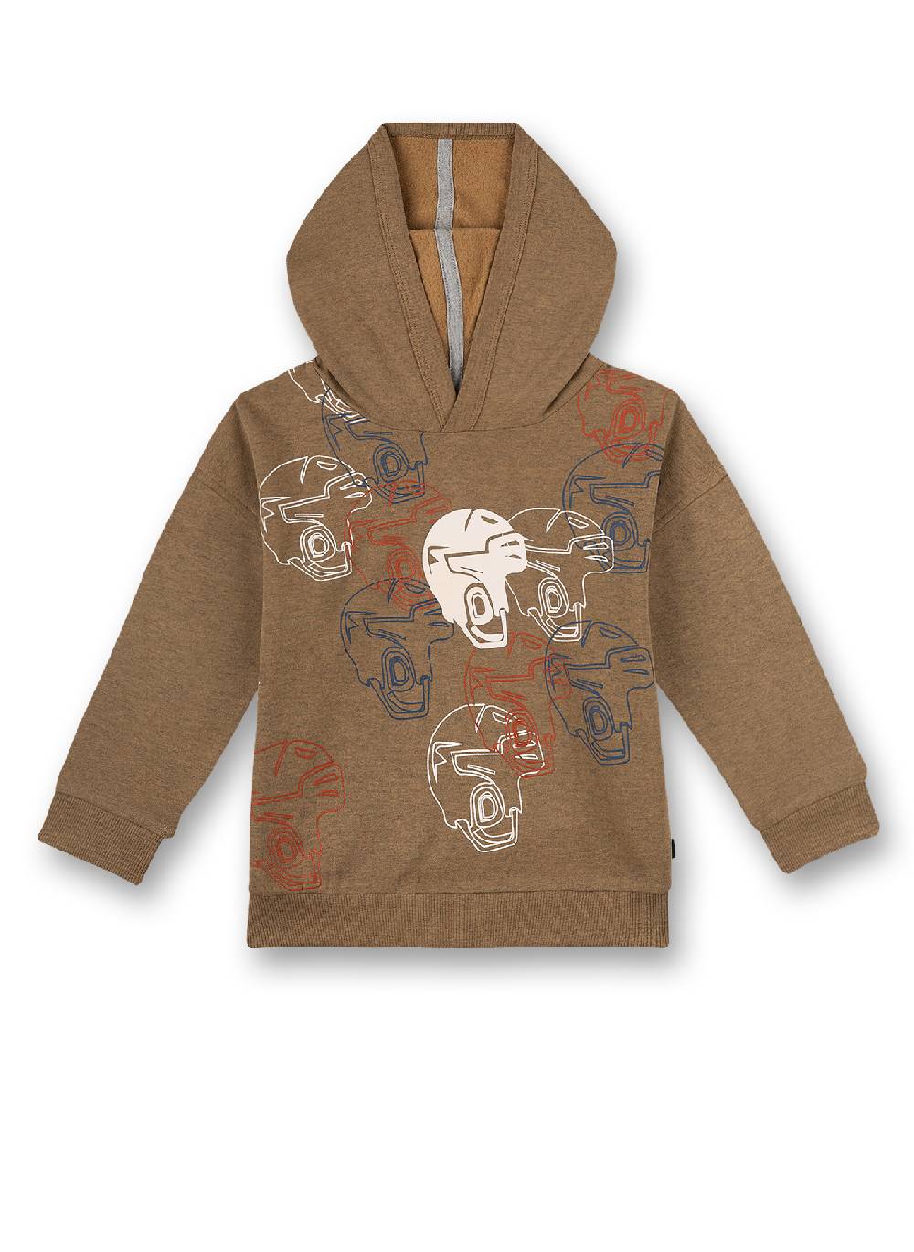 Sanetta Jungen-Sweatshirt Braun Ice Hockey