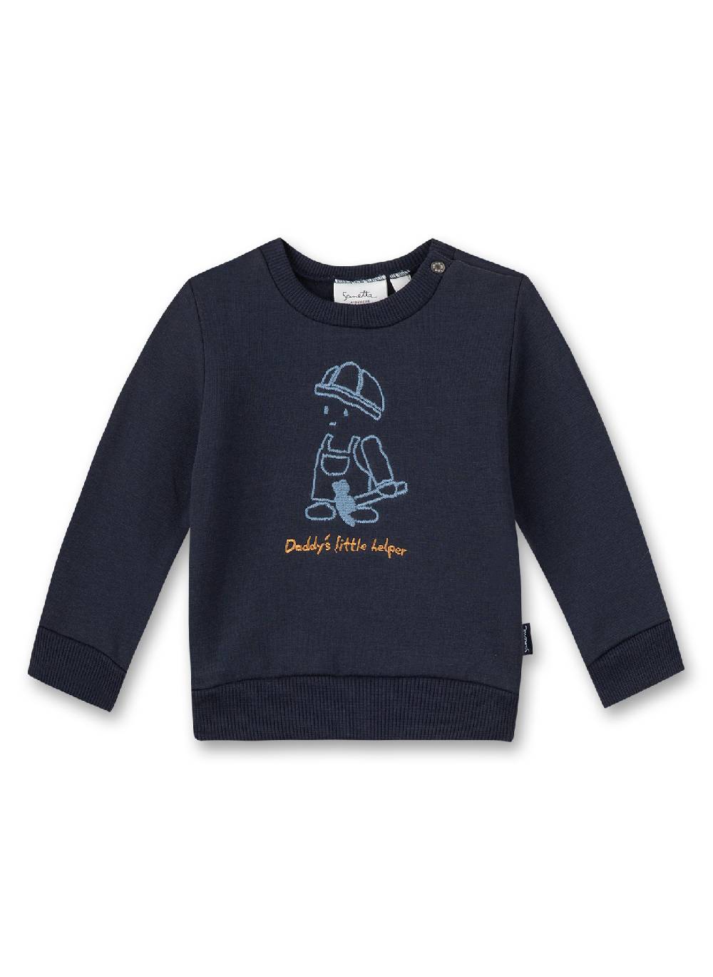 Sanetta Jungen-Sweatshirt Dunkelblau