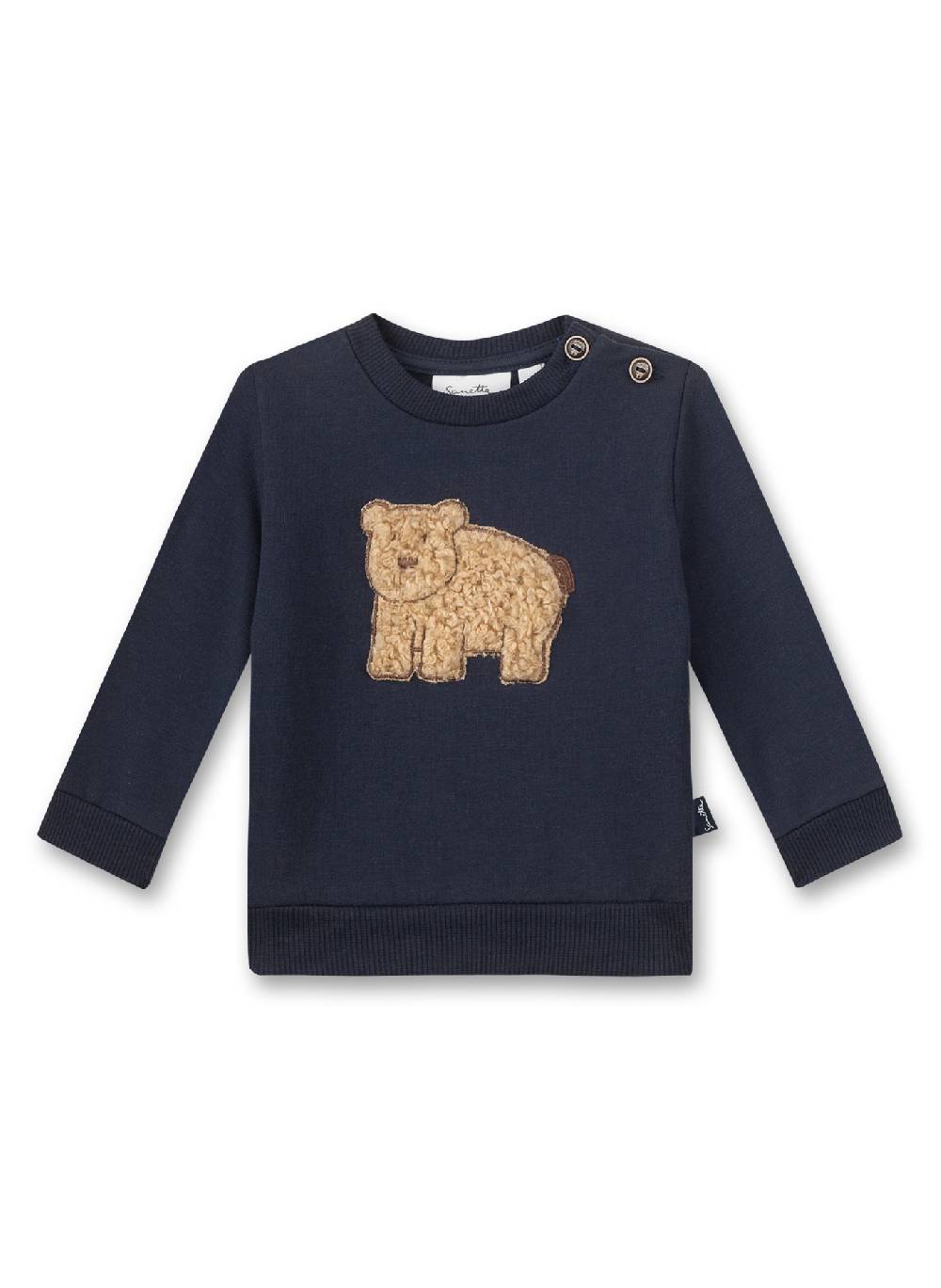 Sanetta Jungen-Sweatshirt Dunkelblau