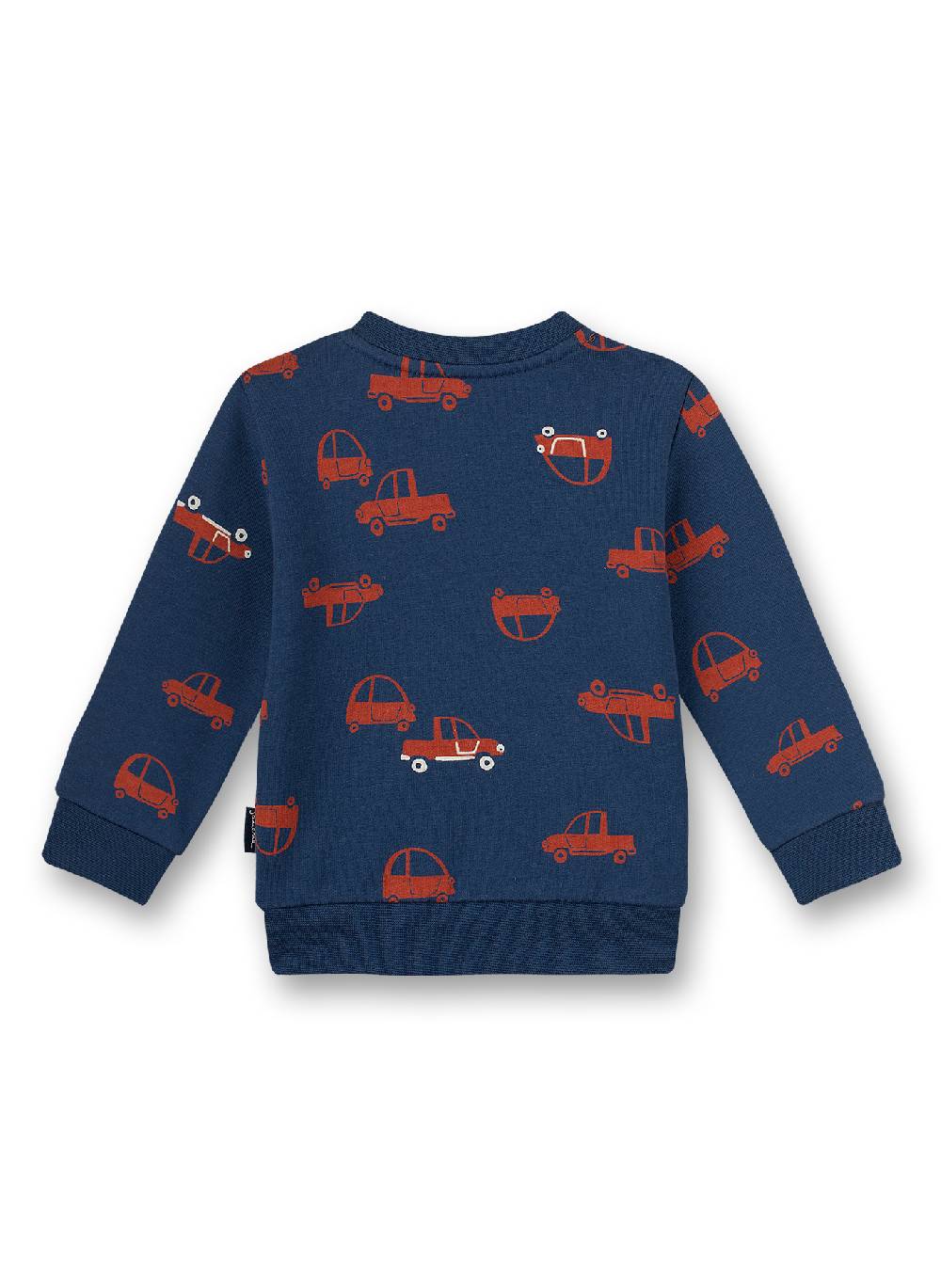 Sanetta Jungen-Sweatshirt Dunkelblau Little Car