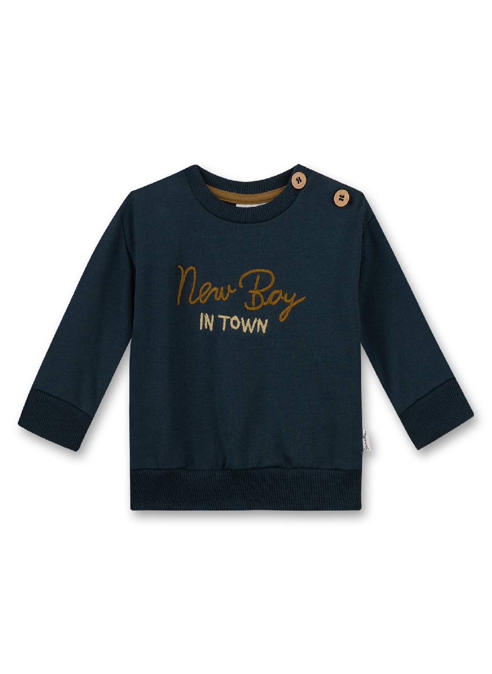 Sanetta Jungen-Sweatshirt Dunkelblau