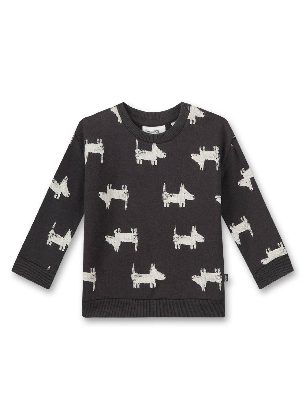 Sanetta Jungen-Sweatshirt Dunkelgrau
