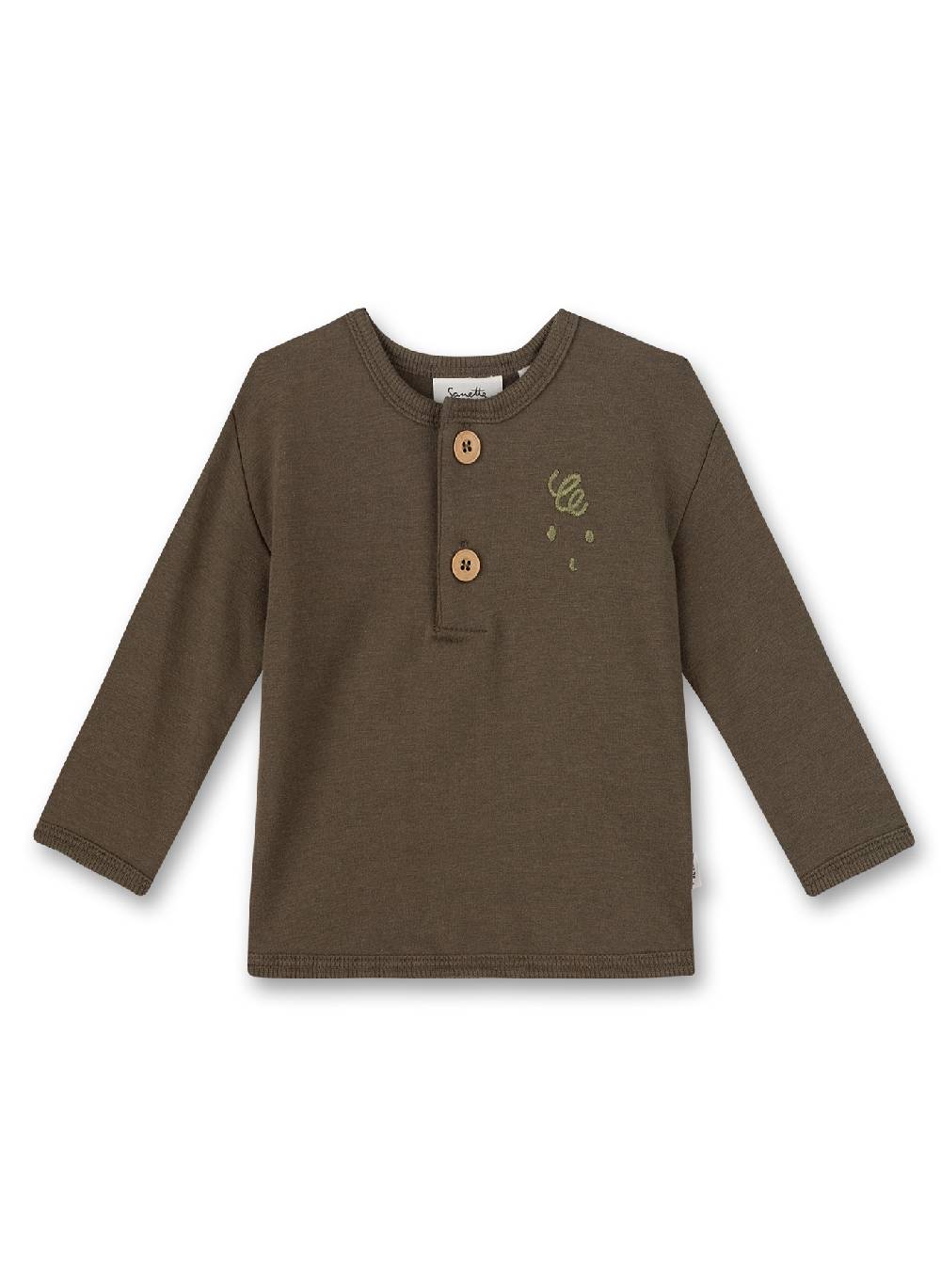 Sanetta Jungen-Sweatshirt Dunkelgrün