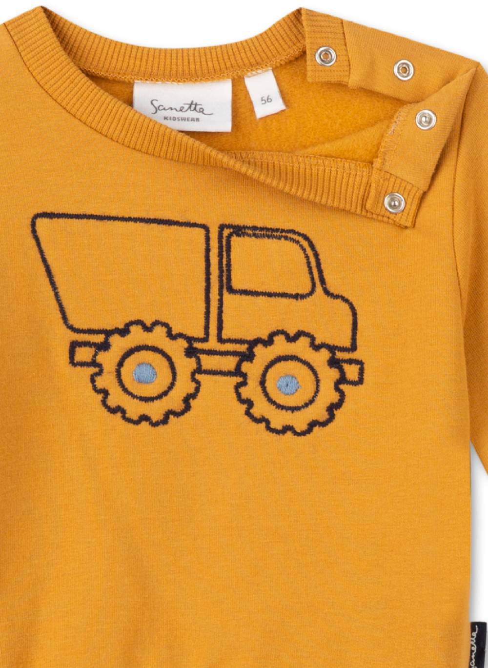 Sanetta Jungen-Sweatshirt Gelb