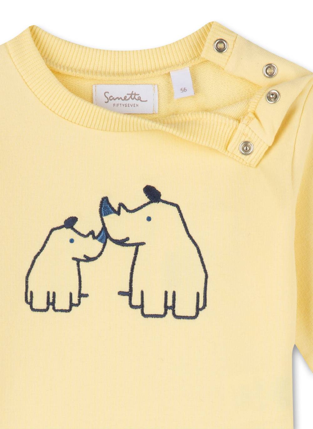 Sanetta Jungen-Sweatshirt Gelb