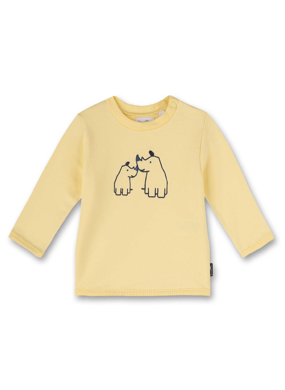 Sanetta Jungen-Sweatshirt Gelb
