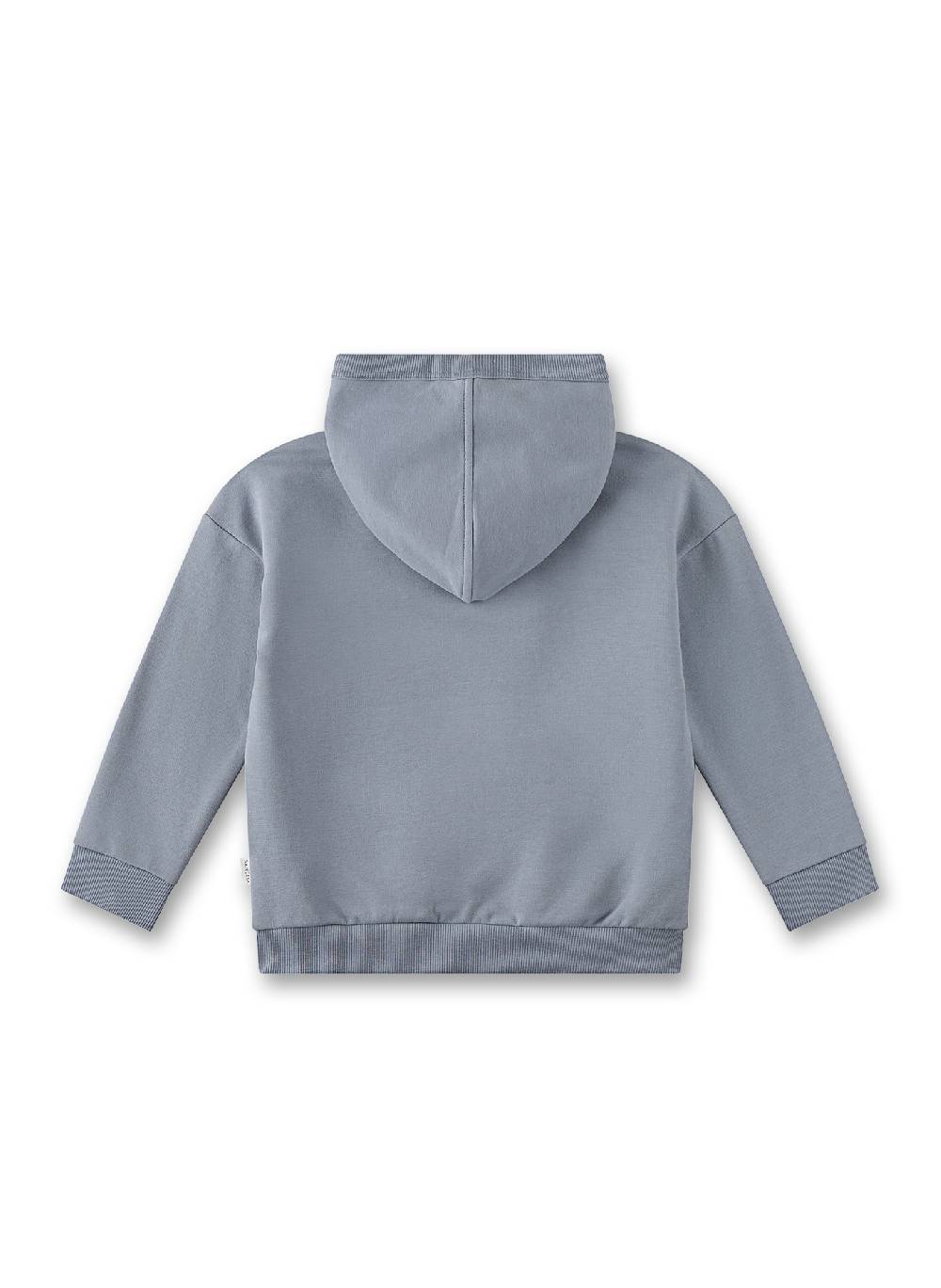 Sanetta Jungen-Sweatshirt Grau Mit Kapuze