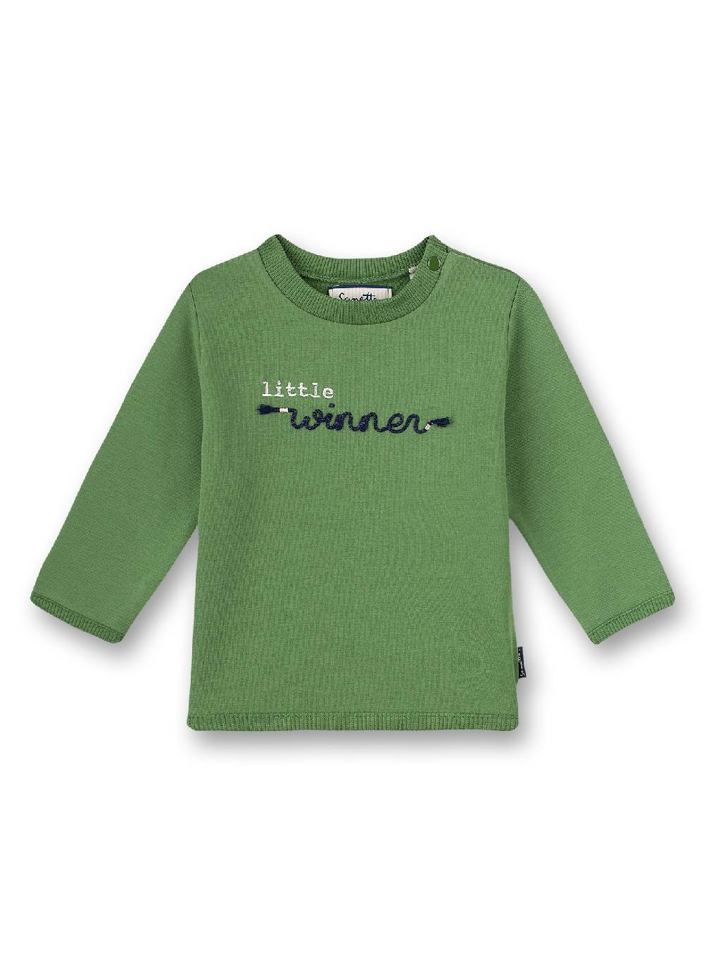 Sanetta Jungen-Sweatshirt Grün Lucky Winners