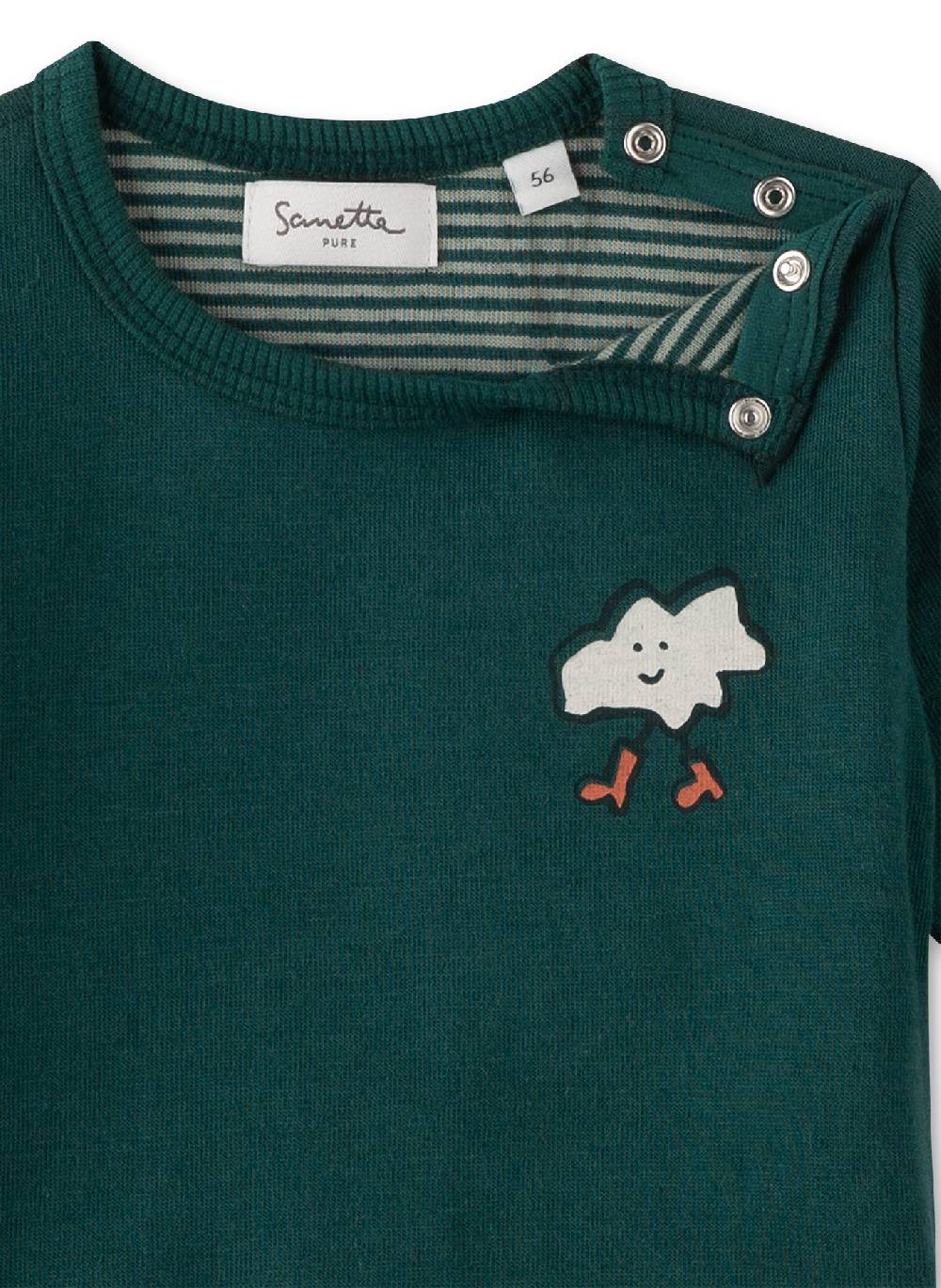 Sanetta Jungen-Sweatshirt Grün