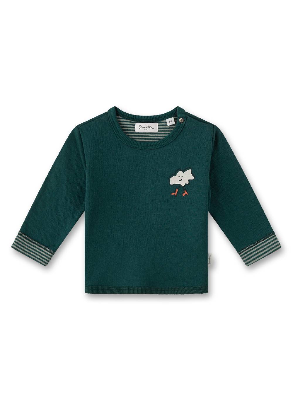 Sanetta Jungen-Sweatshirt Grün