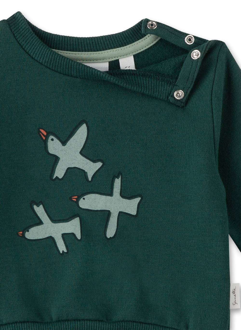 Sanetta Jungen-Sweatshirt Grün