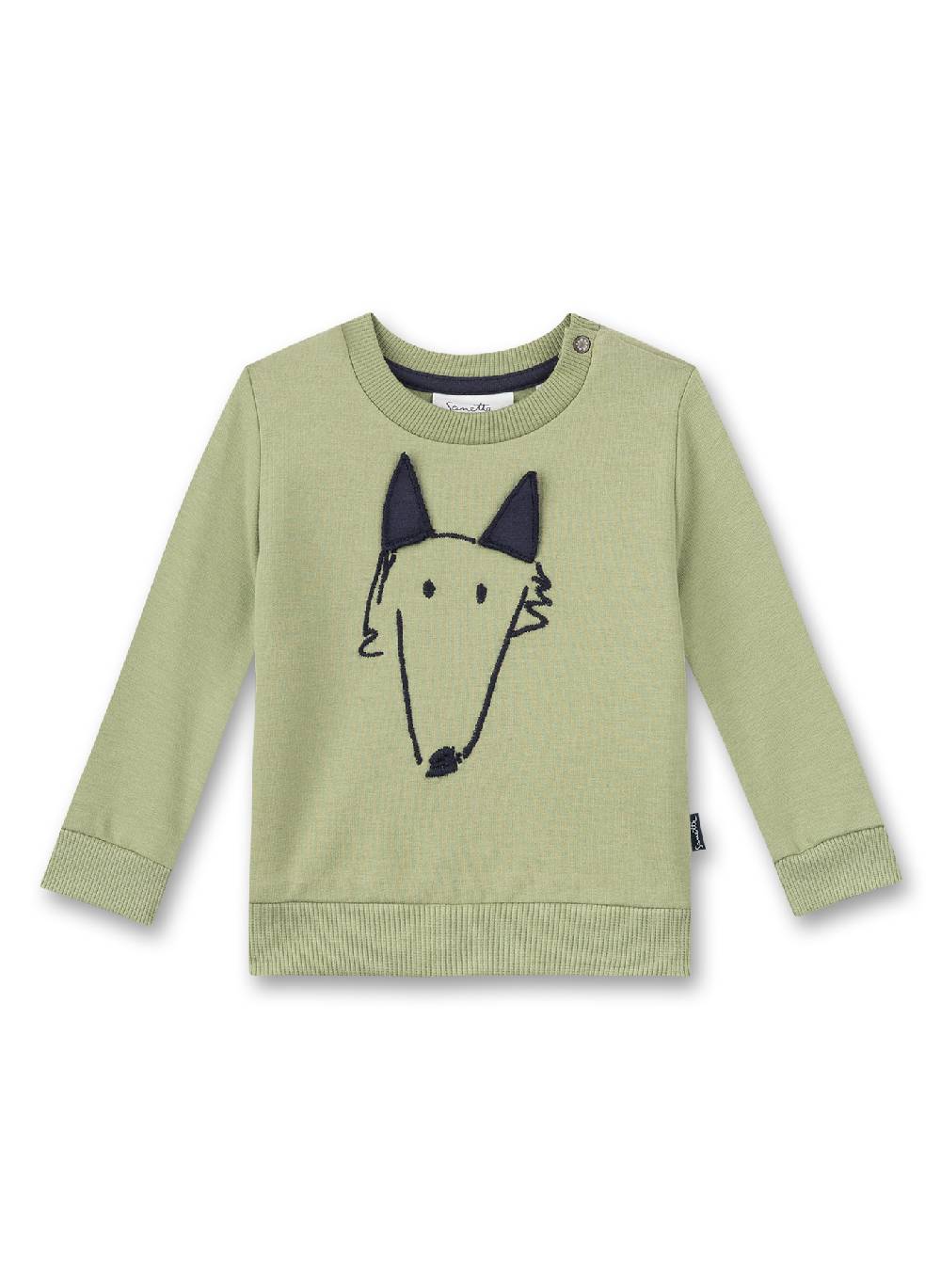 Sanetta Jungen-Sweatshirt Grün