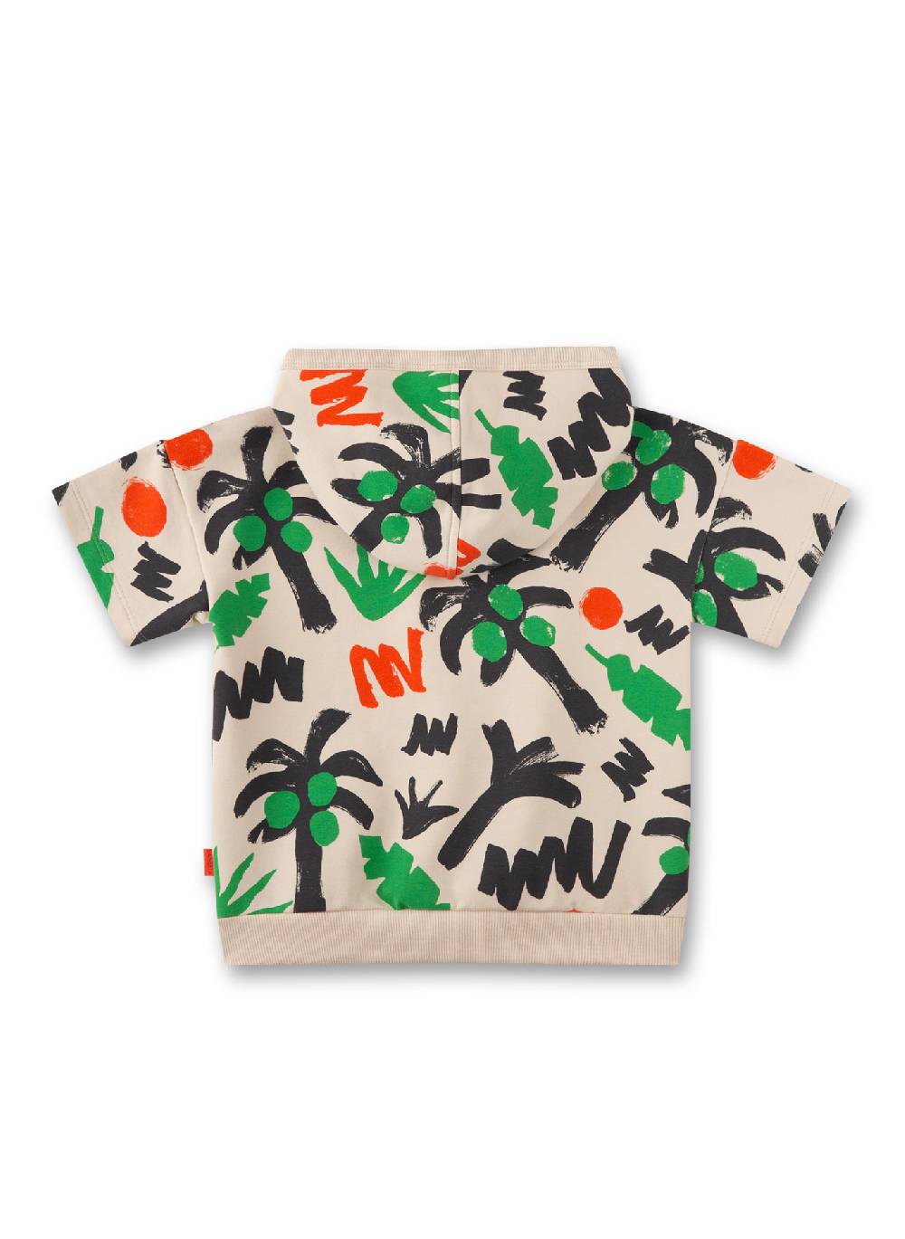 Sanetta Jungen-Sweatshirt Kurzarm Beige