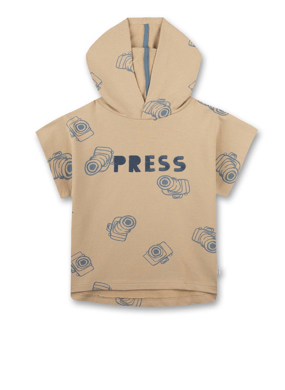 Sanetta Jungen-Sweatshirt mit Kapuze Braun