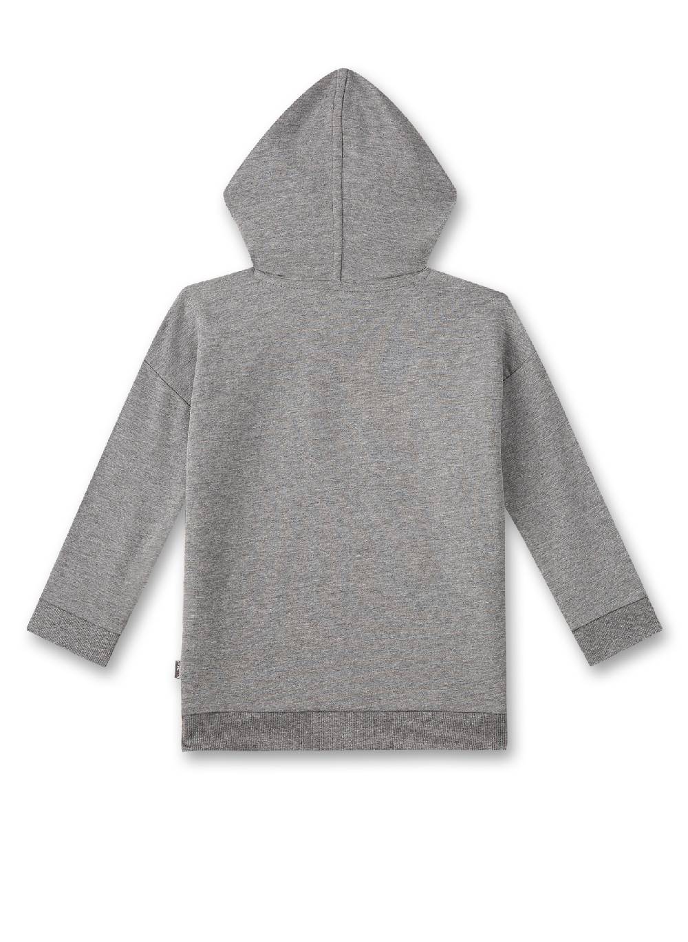 Sanetta Jungen-Sweatshirt Mit Kapuze Graumelange