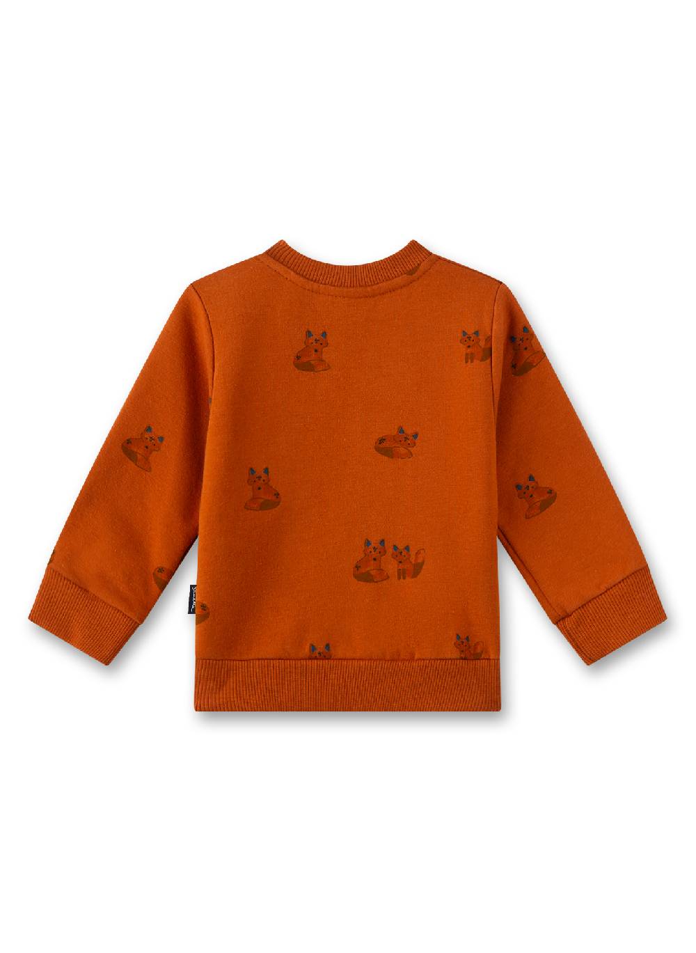 Sanetta Jungen-Sweatshirt Orange