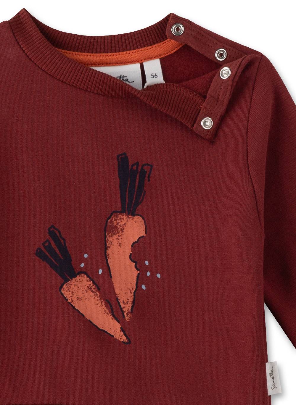 Sanetta Jungen-Sweatshirt Rot