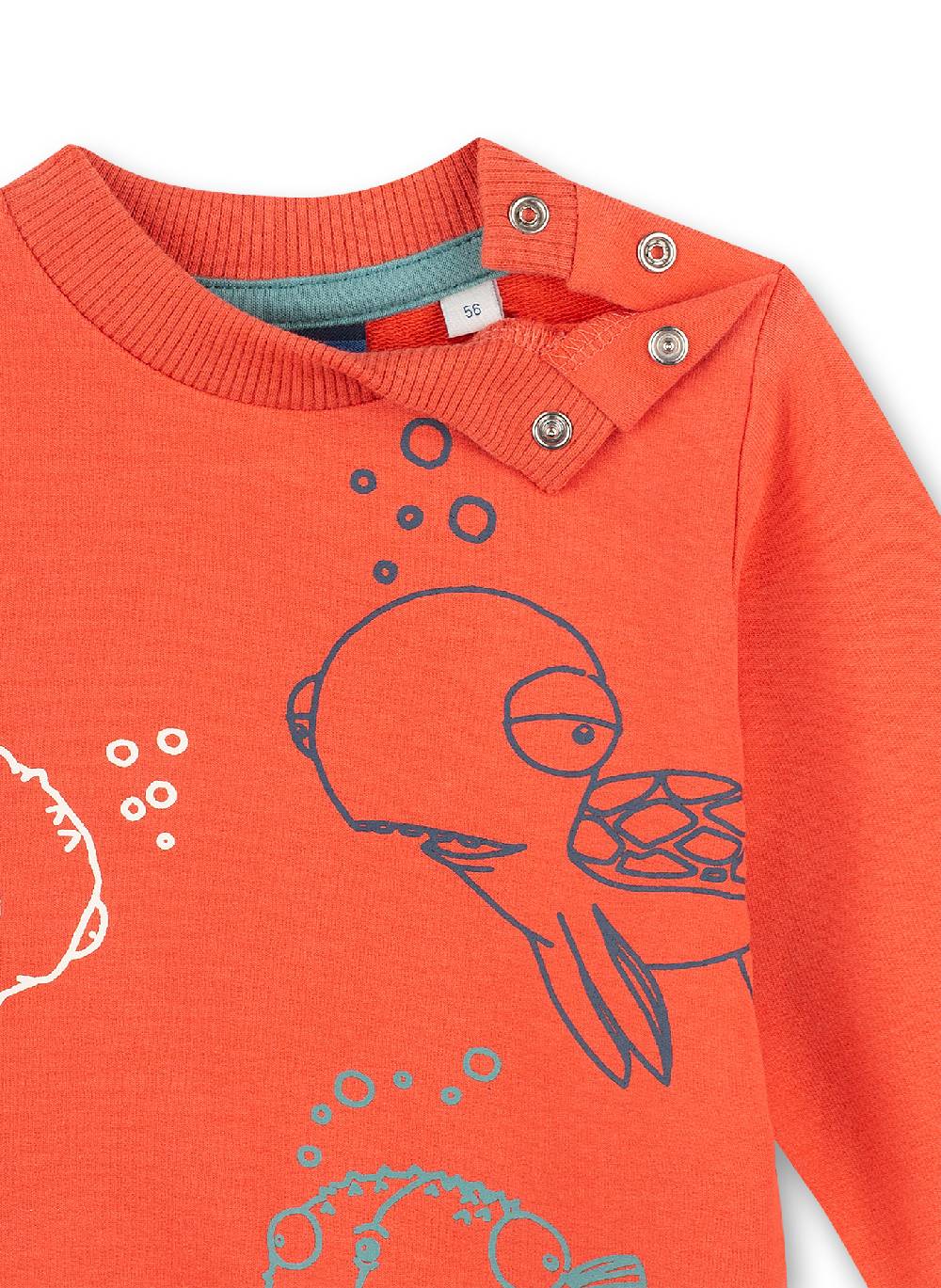 Sanetta Jungen-Sweatshirt Rot