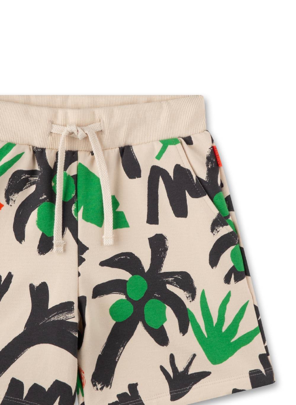 Sanetta Jungen-Sweatshorts Beige