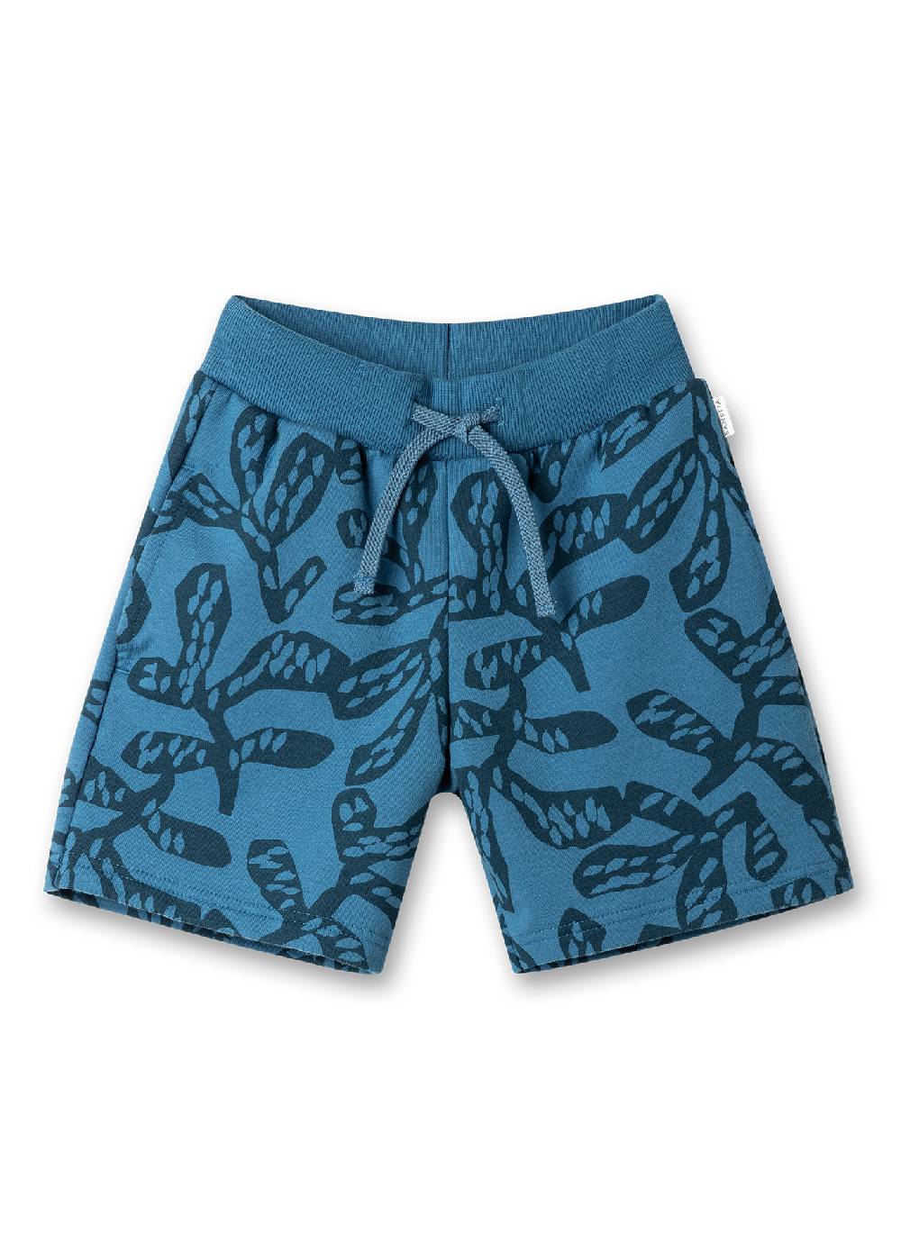 Sanetta Jungen-Sweatshorts Blau