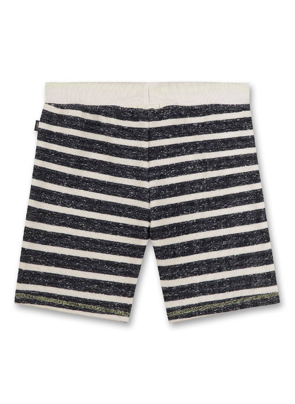 Sanetta Jungen-Sweatshorts Dunkelgrau Ringel Skate