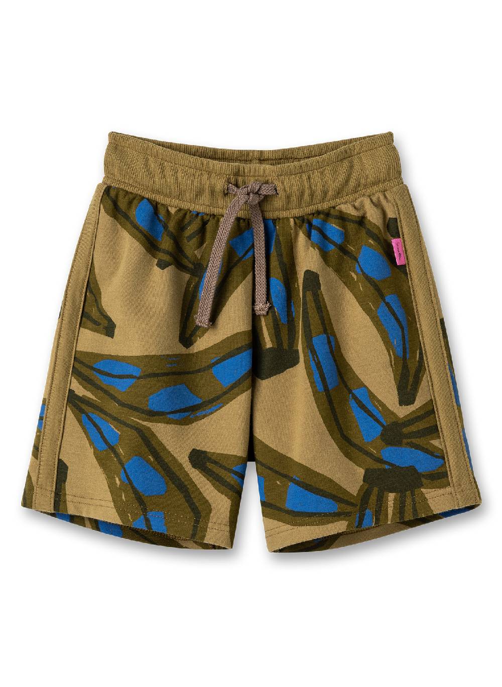 Sanetta Jungen-Sweatshorts Grün