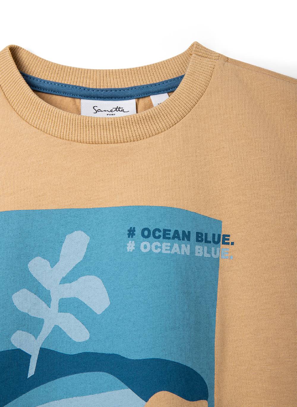 Sanetta Jungen T-Shirt Beige