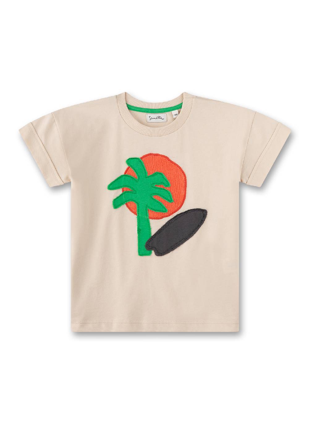 Sanetta Jungen T-Shirt Beige