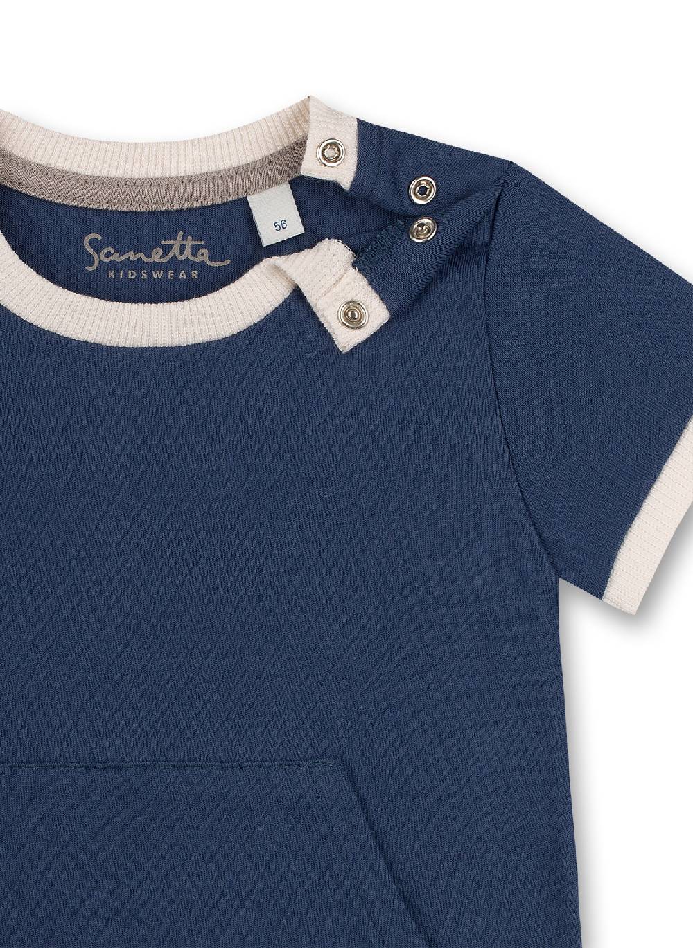 Sanetta Jungen T-Shirt Blau Little Builder