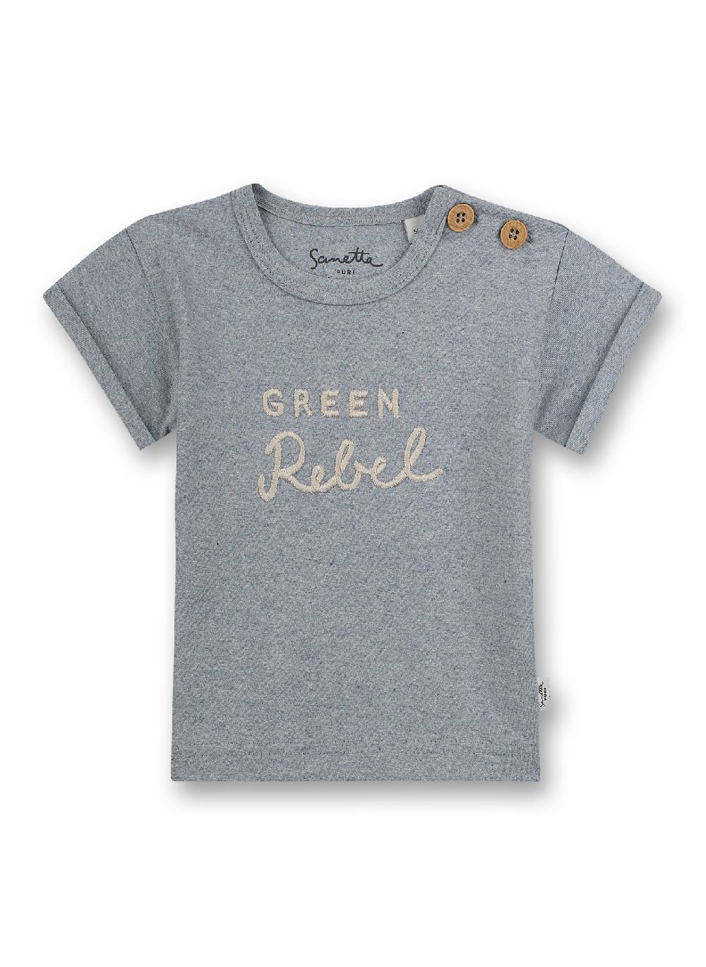 Sanetta Jungen T-Shirt Blaumelange