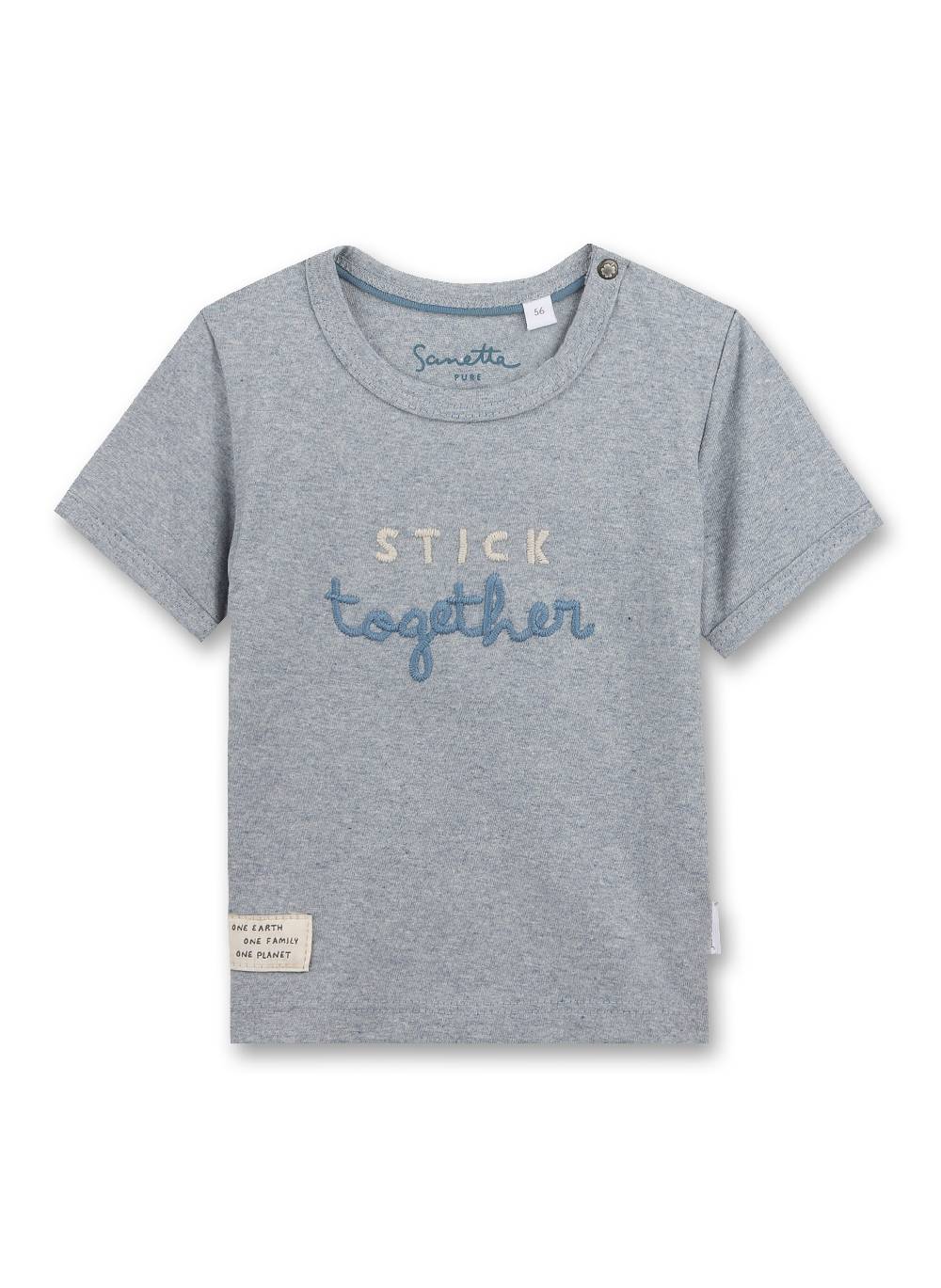 Sanetta Jungen T-Shirt Blaumelange