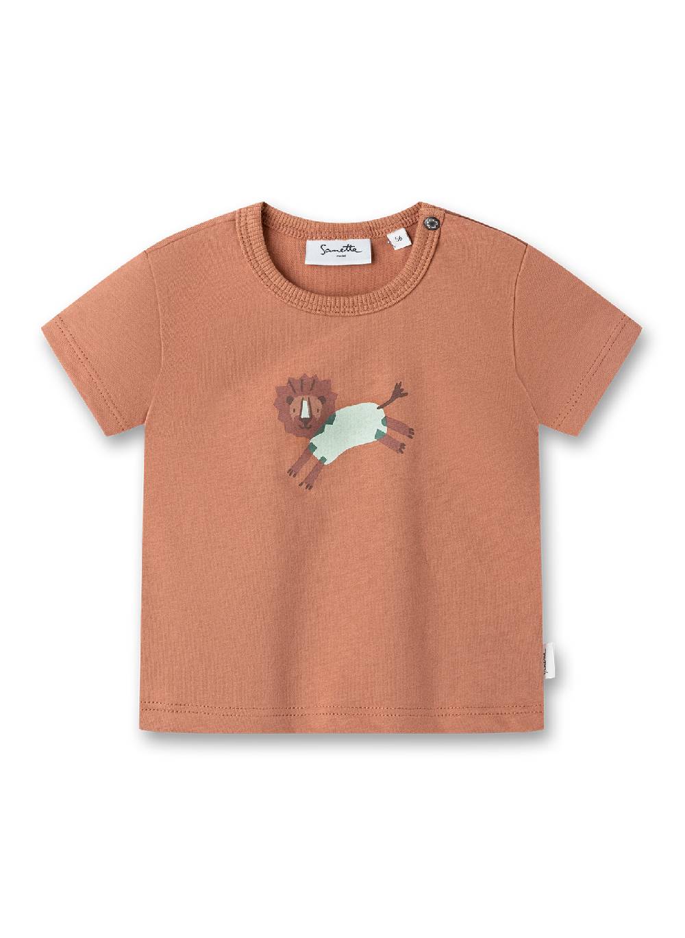 Sanetta Jungen T-Shirt Braun