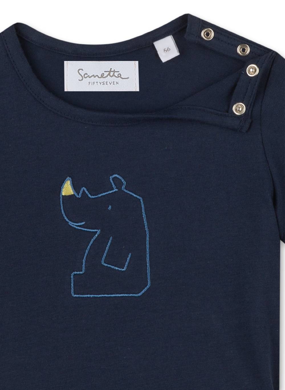 Sanetta Jungen T-Shirt Dunkelblau