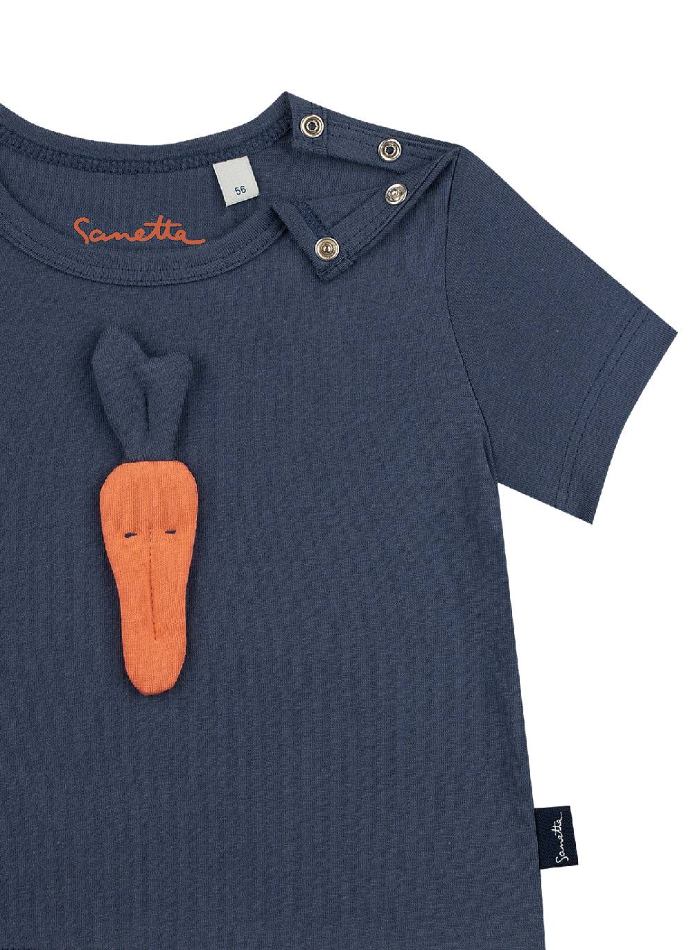 Sanetta Jungen T-Shirt Dunkelblau Green Friends