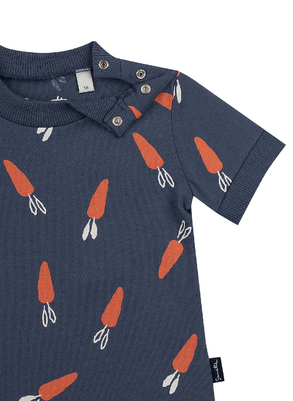 Sanetta Jungen T-Shirt Dunkelblau Green Friends