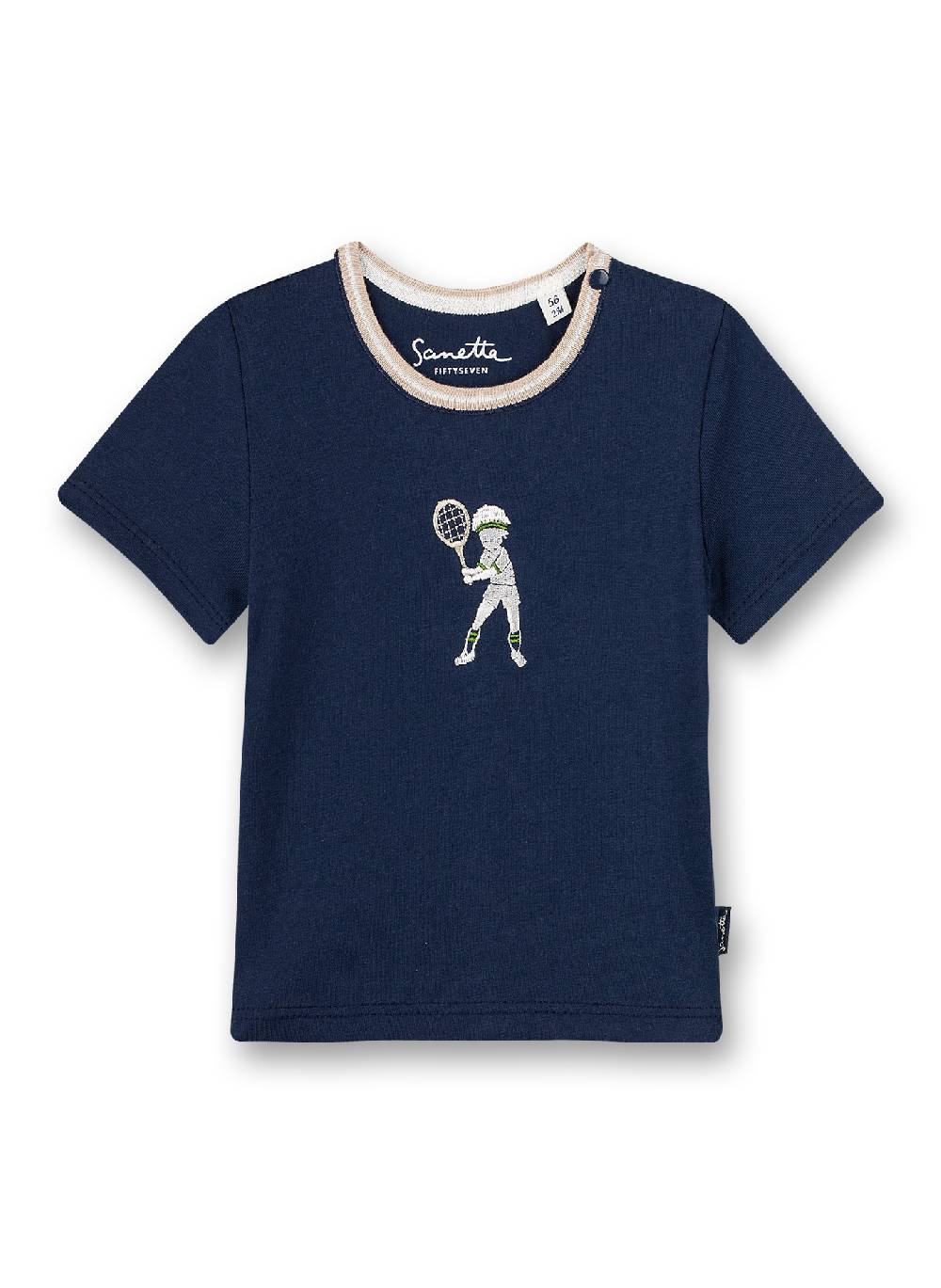Sanetta Jungen T-Shirt Dunkelblau Lucky Winners