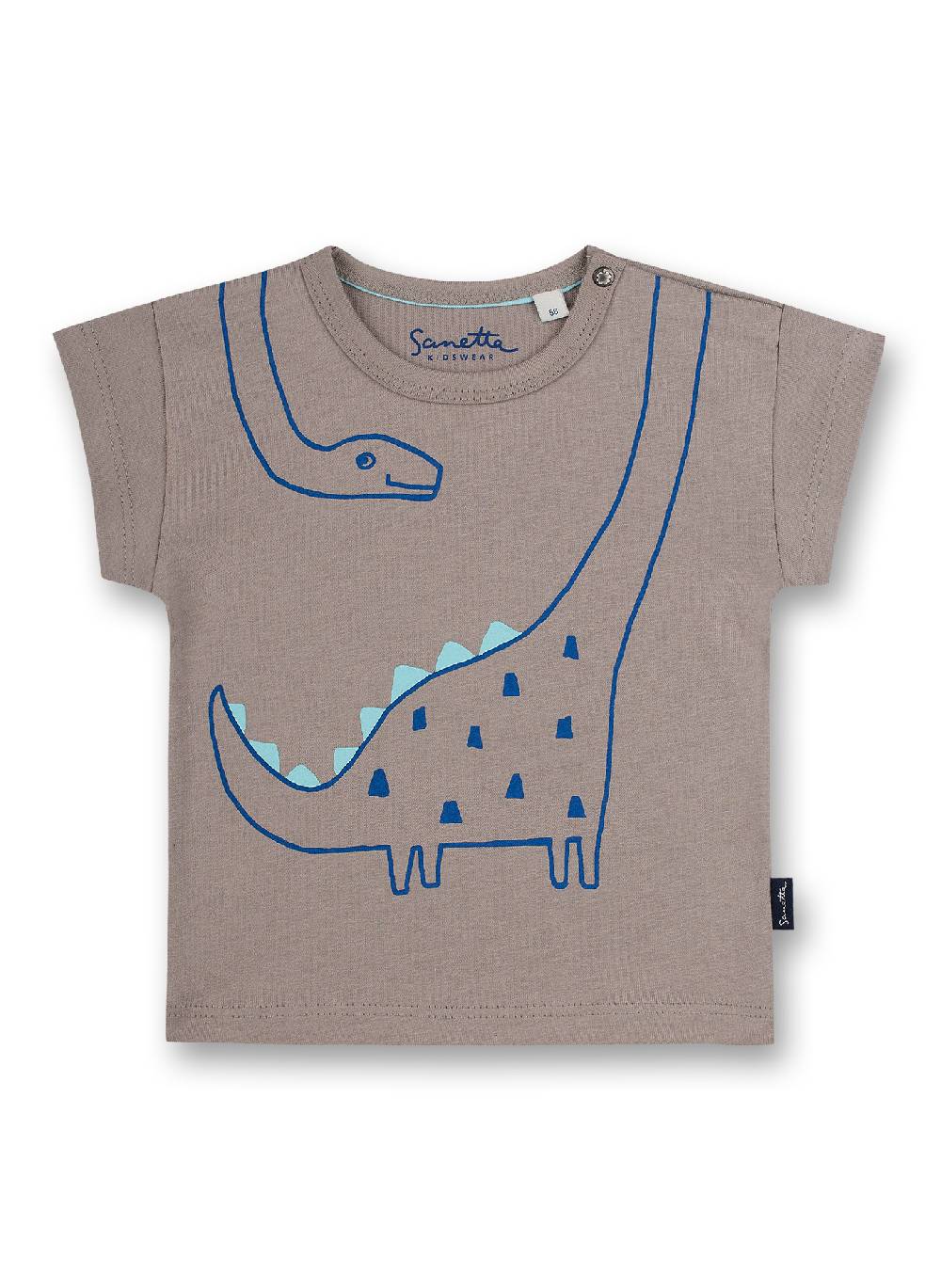 Sanetta Jungen T-Shirt Grau Dino