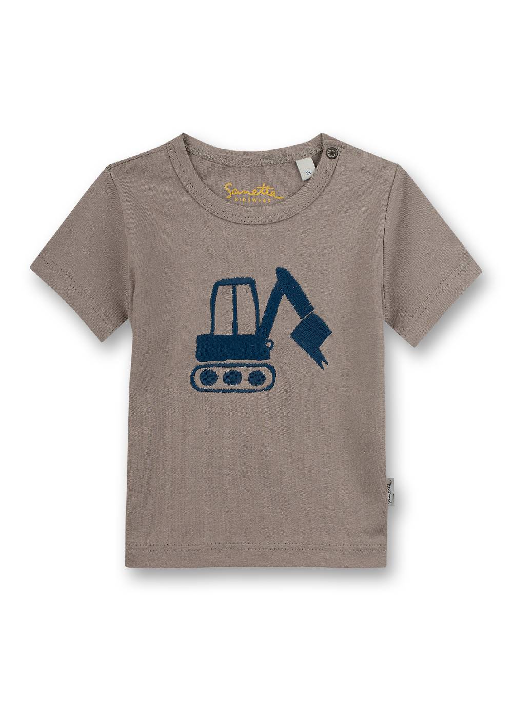 Sanetta Jungen T-Shirt Grau Little Builder