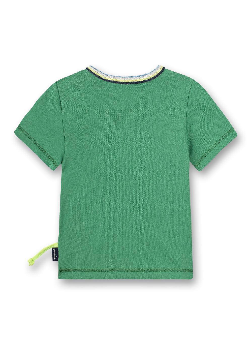 Sanetta Jungen T-Shirt Grün Monkey Funky