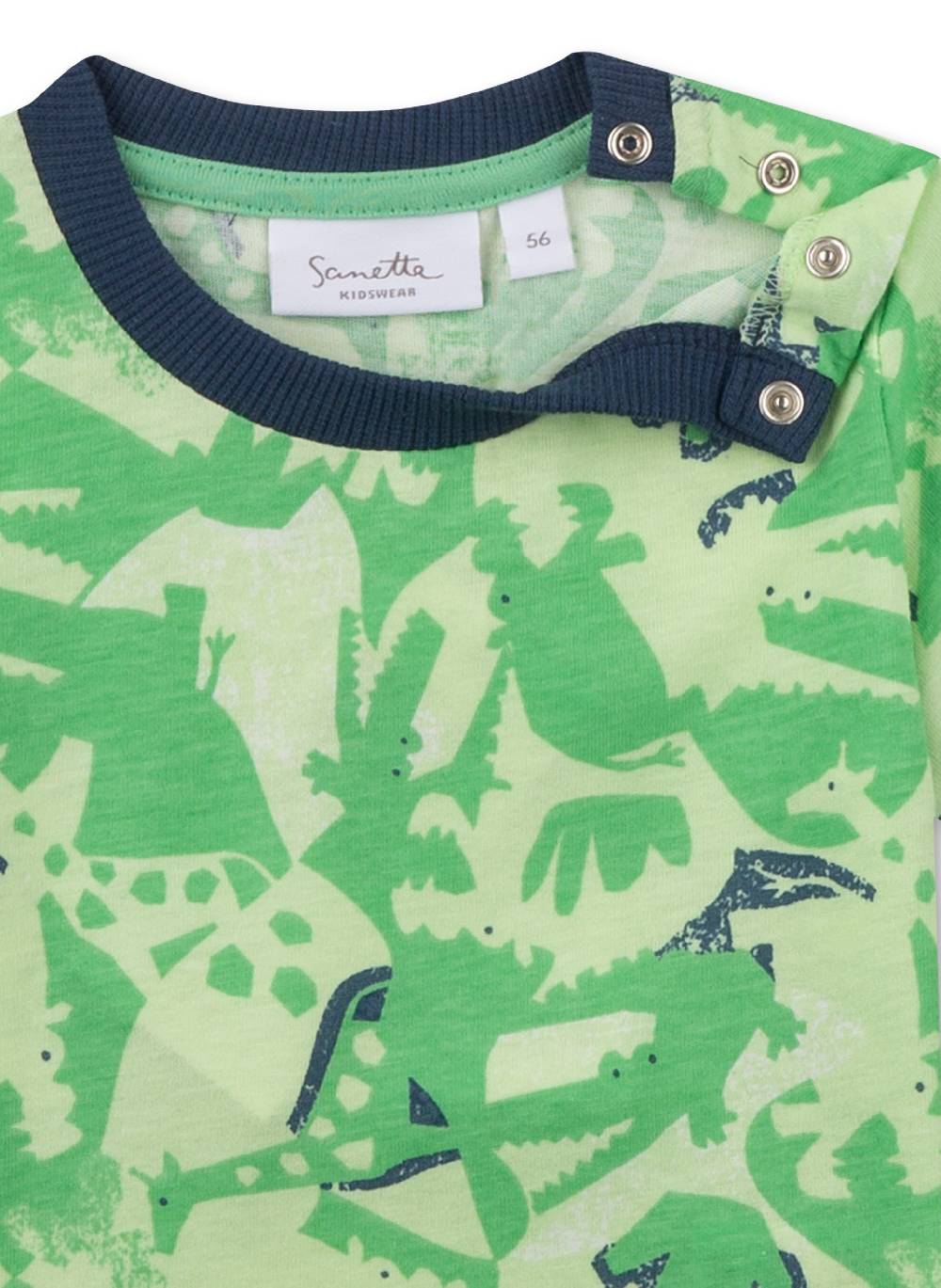 Sanetta Jungen T-Shirt Grün