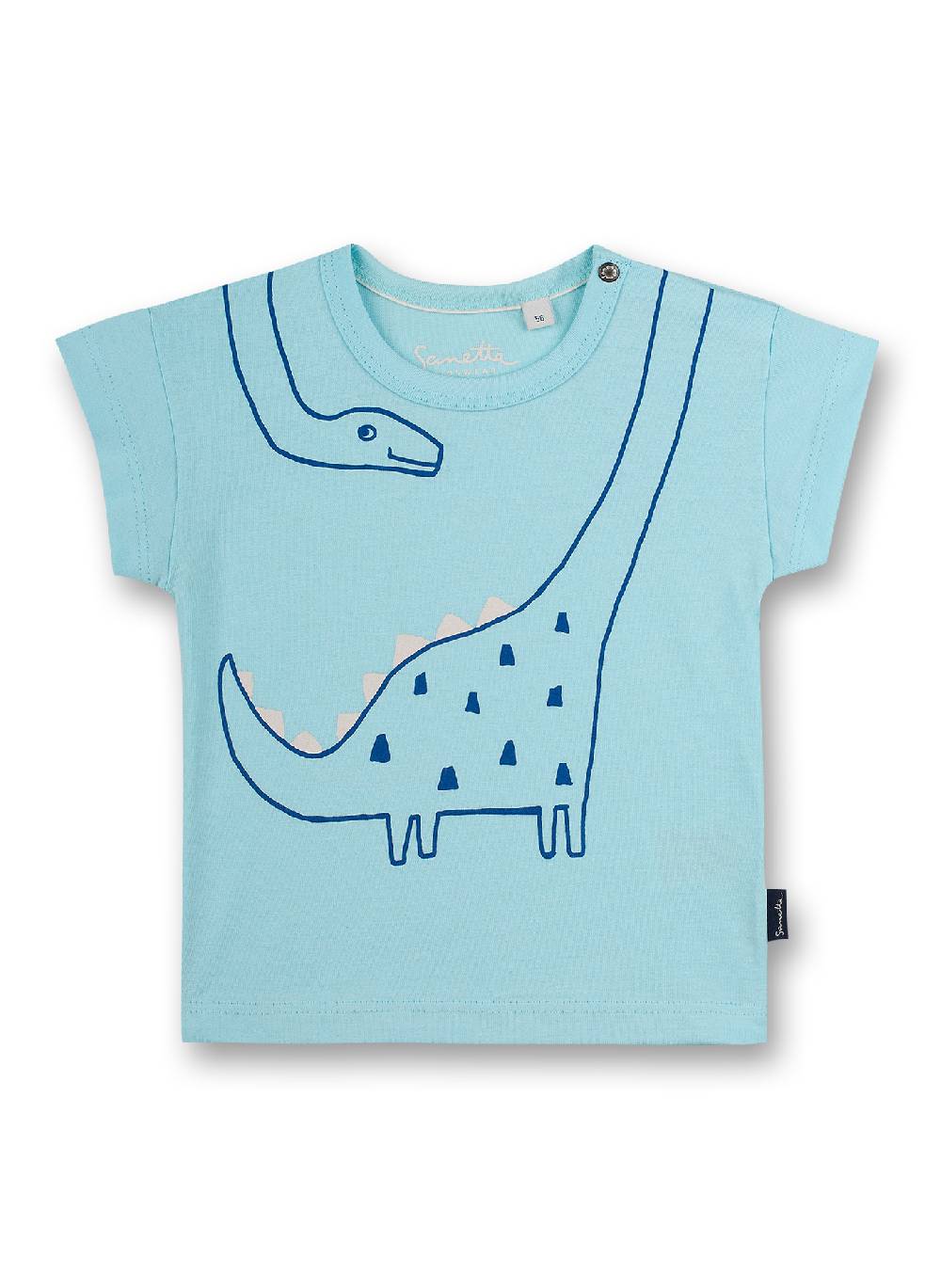Sanetta Jungen T-Shirt Hellblau Dino