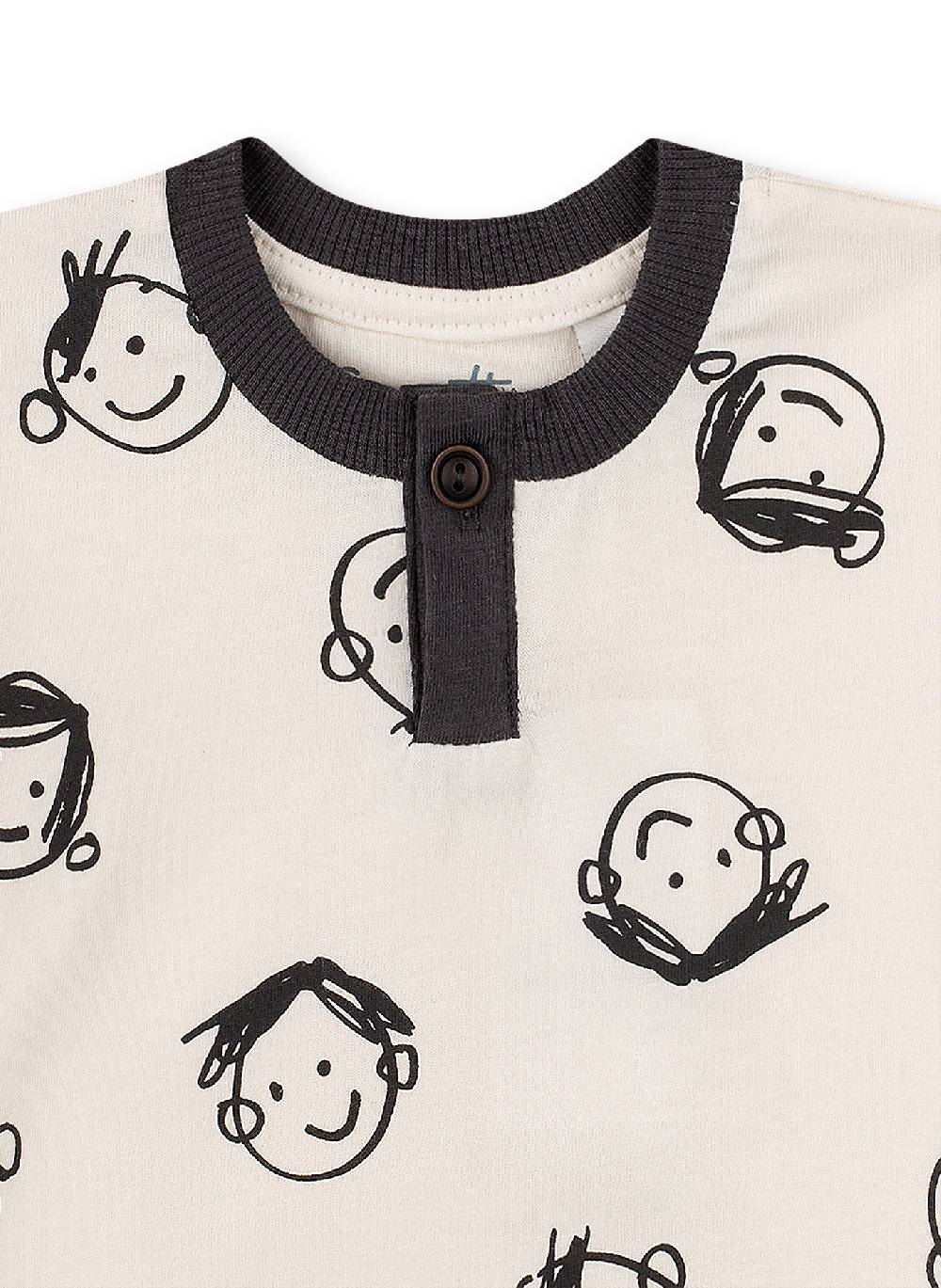 Sanetta Jungen T-Shirt Off-White