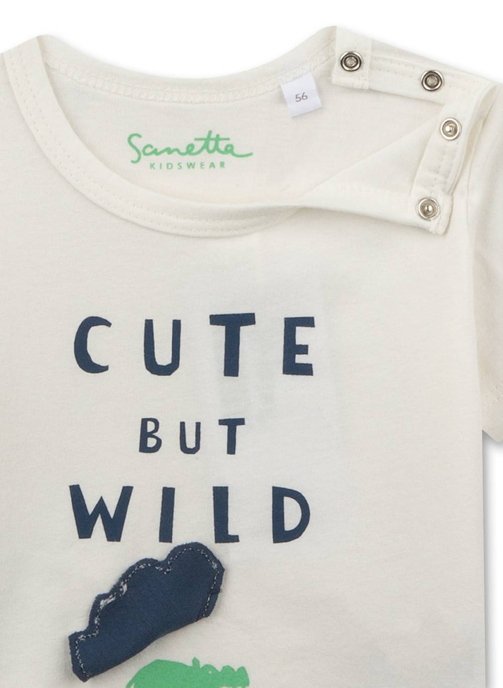Sanetta Jungen T-Shirt Off-White