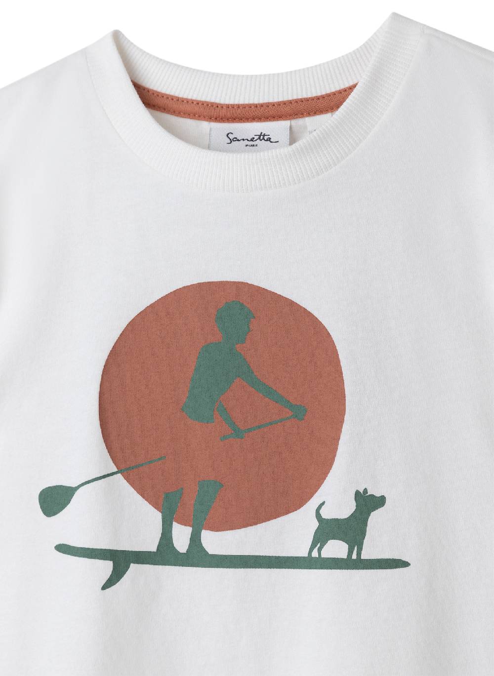 Sanetta Jungen T-Shirt Off-White