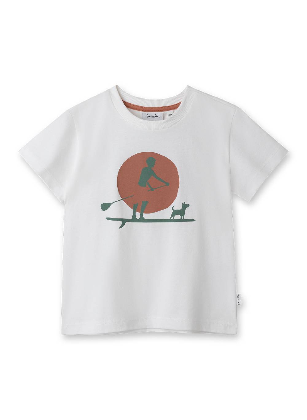 Sanetta Jungen T-Shirt Off-White